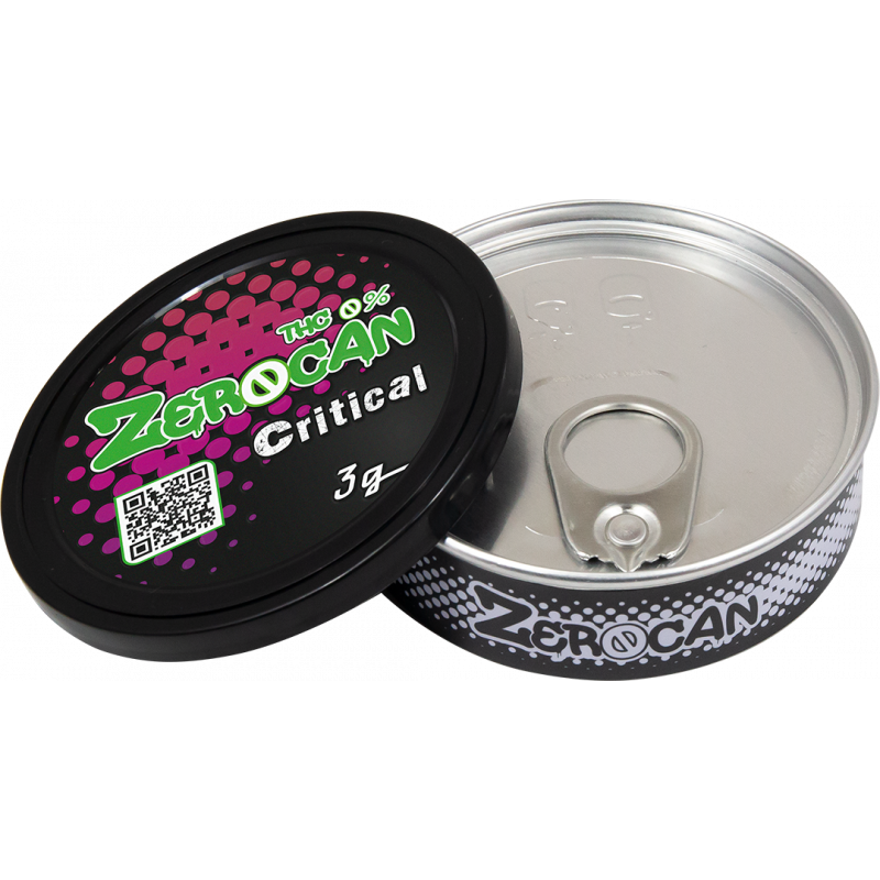 Boite de fleurs CBD CRITICAL 3gr - ZEROCAN