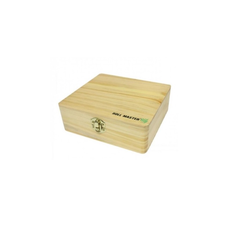 Boite de rangement Large 17.2x15.5cm en bois - Roll Master