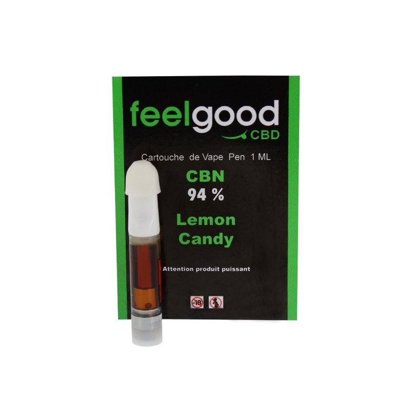 Cartouche CBN 94% Lemon 0.5ml - Feelgood CBD