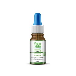 Huile de chanvre 10% CBD 10ml - Pura Vida