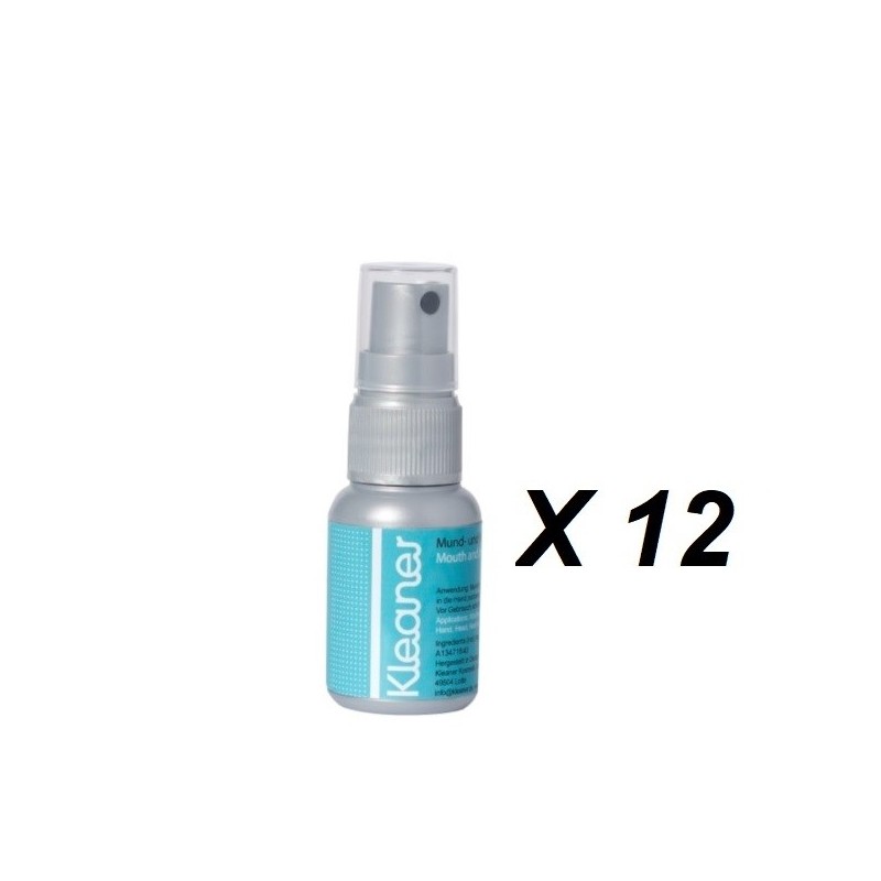 Boite de 12 sprays Kleaner détoxifiant Anti THC - 30ml